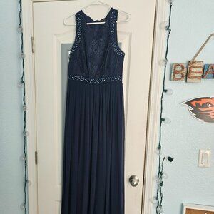 Ever Pretty Navy Blue Formal Dress